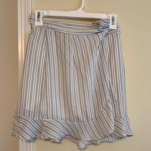 Cute striped wrap skirt